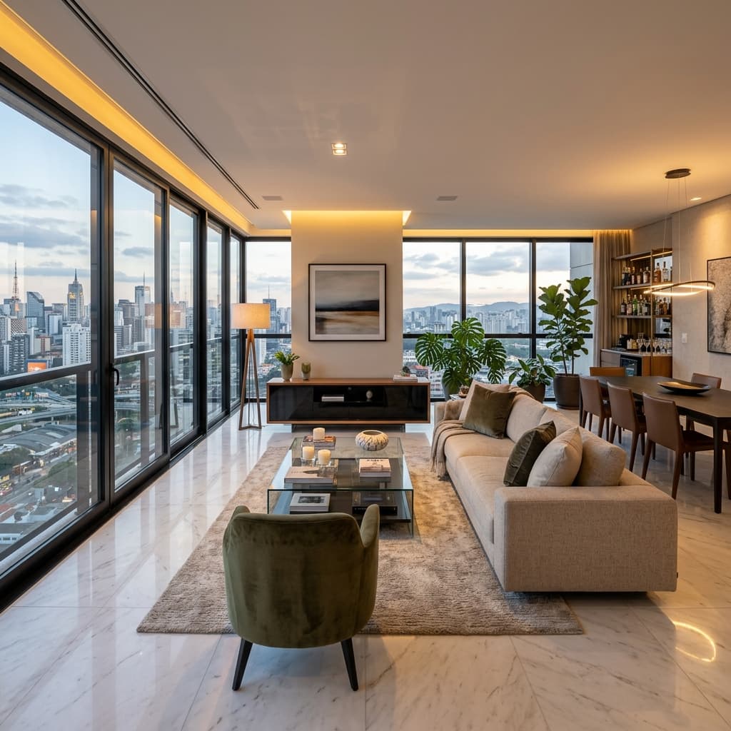 Cobertura Duplex Georgina Business
